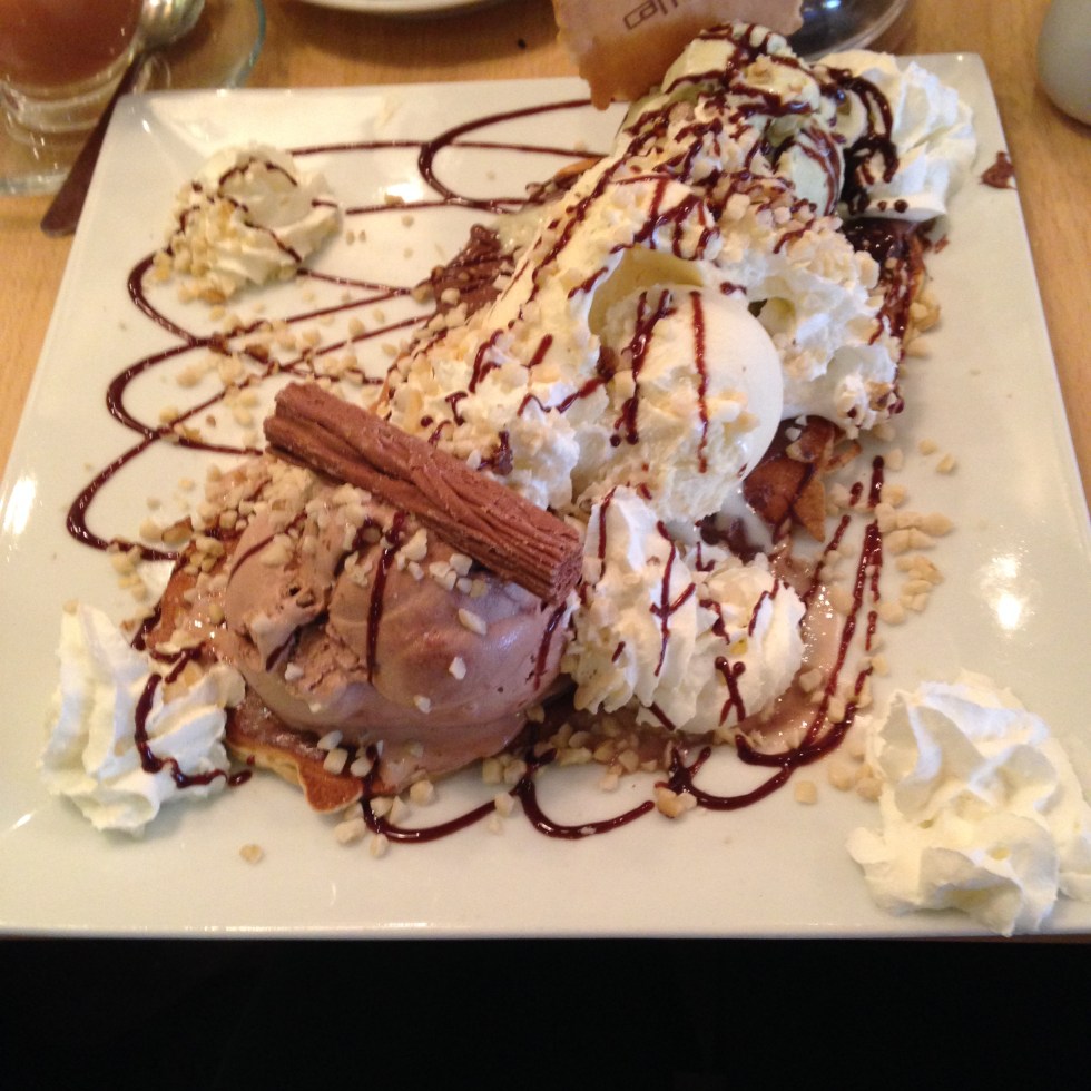 Caffe Gelato's Nutella pancakes