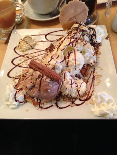 Caffe Gelato's Nutella pancakes