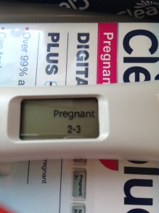 My Positive Pregnancy Test